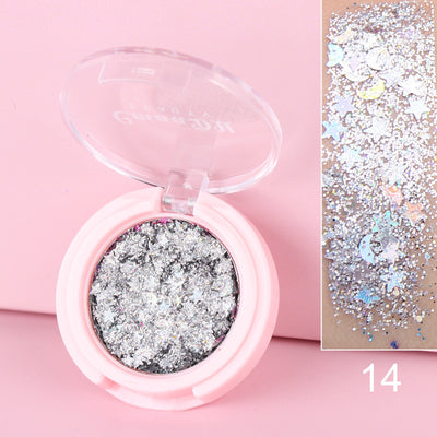 Sombra de Ojos con Purpurina Monocromática y Lentejuelas - Image 19
