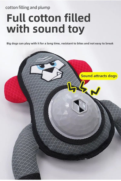 Juguete Interactivo Gorila con Sonido y Dispensador de Premios para Perros - Image 15
