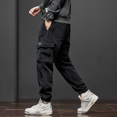 Pantalones Casuales Holgados Forrados en Fleece - Calidez y Estilo - Image 6