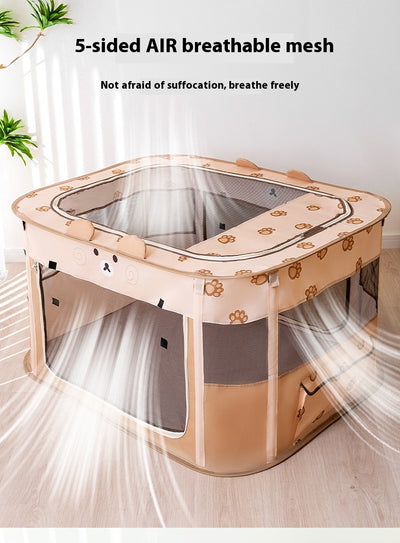 Casita Plegable para Gatos con Diseño de Animales - Image 9