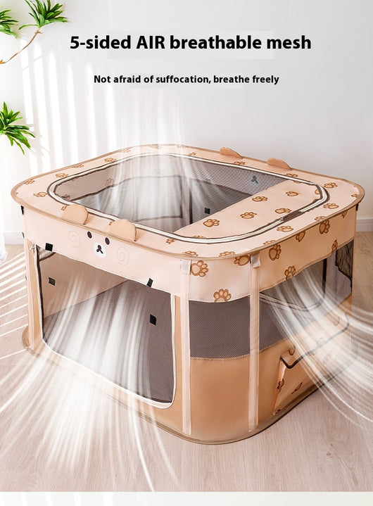 Casita Plegable para Gatos con Diseño de Animales - Image 9