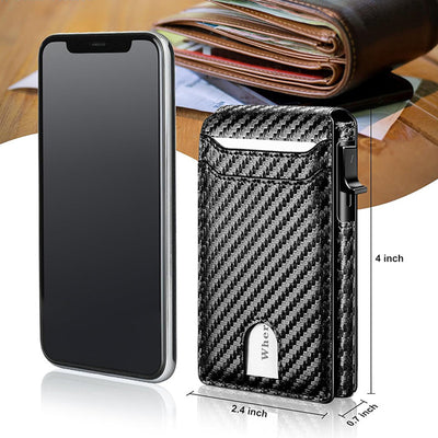 Billetera Tipo Clip Multifuncional para Hombre - Organizador de Tarjetas - Image 12