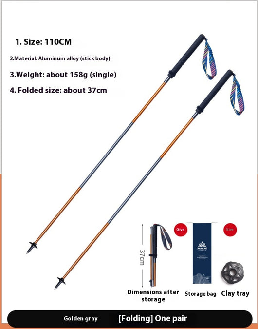 Bastón de Trekking Plegable en Fibra de Carbono - Image 7