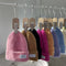 Gorro Tejido Estilo Letra Mink para Mujer