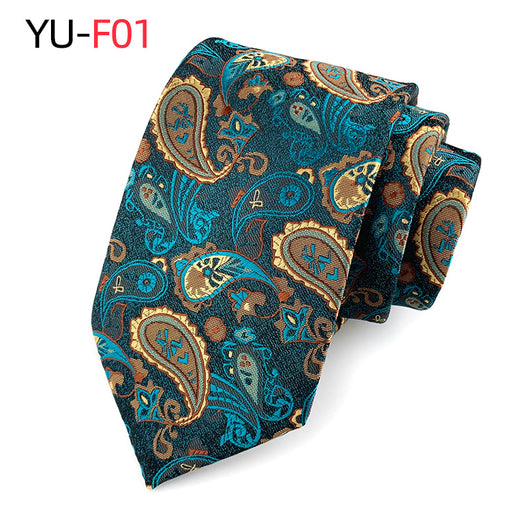 Corbata Estampado Paisley en Jacquard para Hombre - Image 38