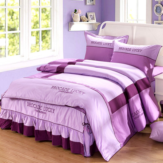 Juego de 4 Volantes para Cama en Algodón Puro - Image 11