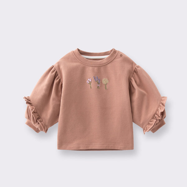 Sudadera Infantil Otoño con Mangas Acampanadas Suelta