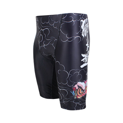 Bañador Deportivo Estilo León Negro para Hombre - Image 5
