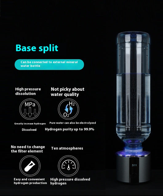 Vaso Generador de Agua Hidrogenada con Separación Electrolítica - Image 10