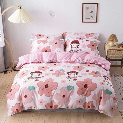 Conjunto de 4 Piezas en Algodón Estampado con Acabado Satinado - Image 16