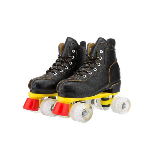 Patines de Cuatro Ruedas Dobles Profesionales con Luces LED - Image 3