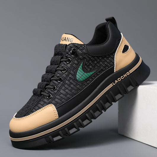 Zapatos Casuales Deportivos para Hombre con Suela Gruesa y Estilo Moderno - Image 3