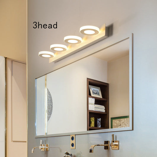 Espejo de Baño con Luz LED Moderna - Protección Visual y Maquillaje Profesional - Image 8