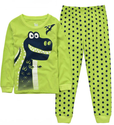 Pijama Infantil Dinosaurio de Algodón - Manga Larga Otoño - Image 6