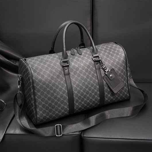 Bolso Bandolera Cuadros Coreano de Gran Capacidad para Viajes