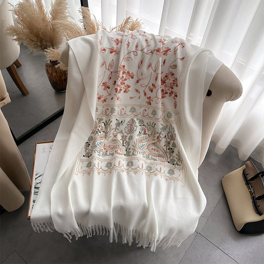 Chal Bordado Étnico para Mujer - Diseño Tradicional - Image 16