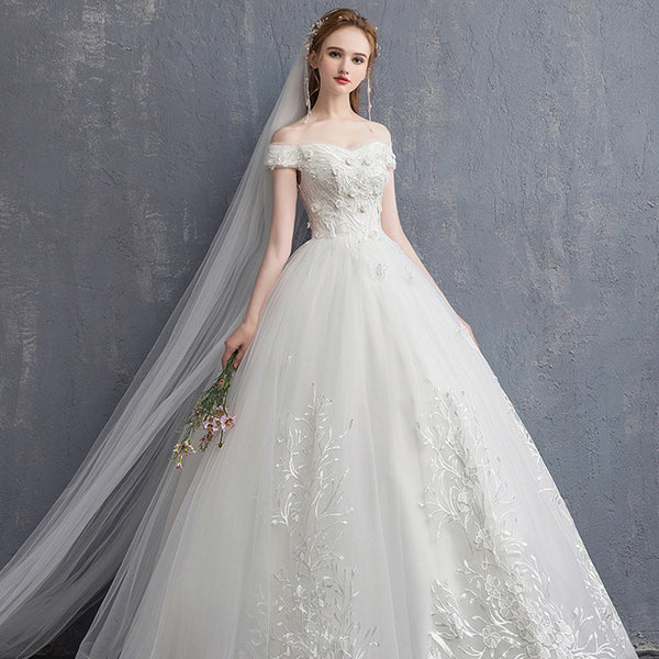 Vestido de Novia Asimétrico para Embarazadas - Corte Alto y Elegante