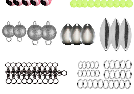 Kit Completo de 257 Accesorios para Pesca - Anzuelos, Señuelos y Equipos Texas - Image 24