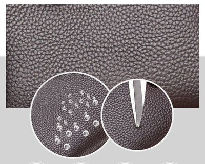 Bolsa de Cintura de Cuero para Hombre Impermeable Multifuncional - Image 5