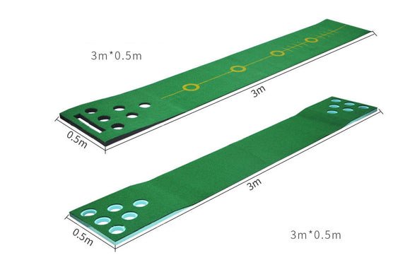 Sistema de Práctica de Golf 12 Hoyos Portátil