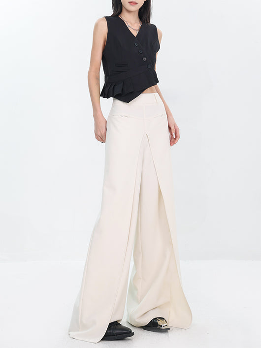 Pantalones Sueltos Negros Casuales para Mujer - Corte Recto - Image 27