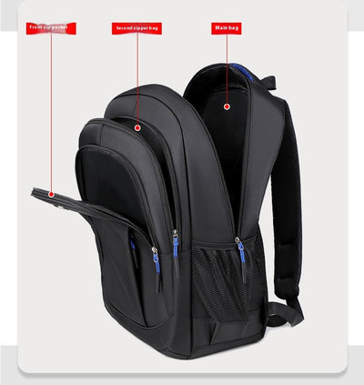 Mochila Universitaria Compartimentos Múltiples - Backpack Profesional para Laptop - Image 11