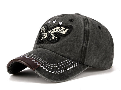 Gorra de Béisbol Vaquera Vintage Lavada con Bordado y Visera Curva - Image 11