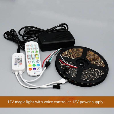 Tira LED Inteligente con Control por Voz y Efectos Rítmicos Sincronizados - Image 3