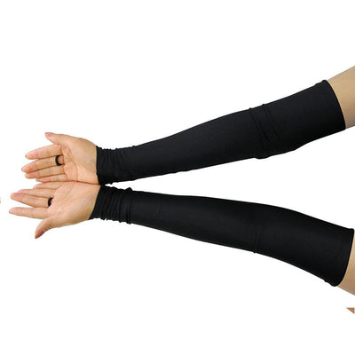Guantes Sin Dedos de Satén Elástico con Gancho - Image 11