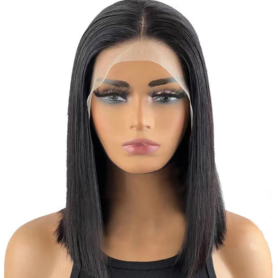 Peluca Bob Bobo con Encaje Frontal 134 - Cabello Natural 100% Humano - Image 8