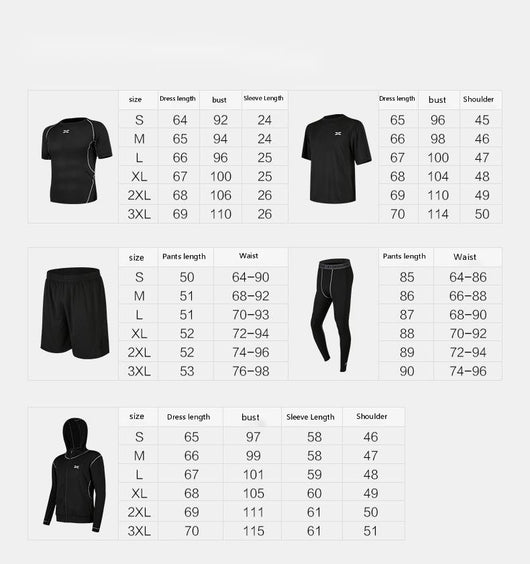 Conjunto de Entrenamiento Baloncesto 5 Piezas Secado Rápido - Image 10