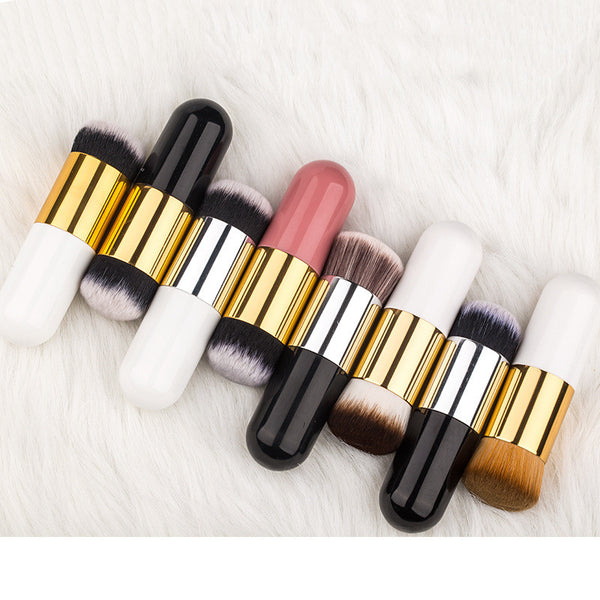 Brochas de Maquillaje Multifuncionales Chubby Dun - Herramientas de Belleza Profesional