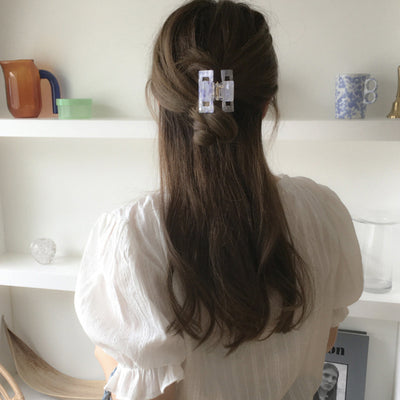 Clip para Cabello Acrílico Mediano Diseño Hueco Calidad Premium - Image 3