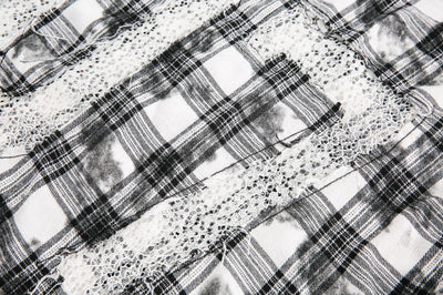Camisa Cuadros Retro Oversize Manga Corta - Image 19