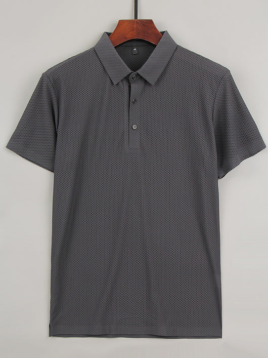 Camiseta Hombre Ice Silk Manga Corta - Frescura y Comodidad - Image 15