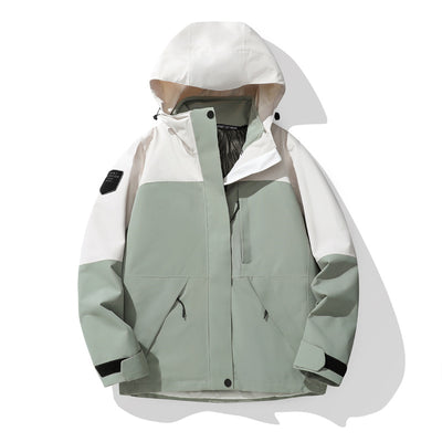 Abrigo Desmontable Impermeable Otoño-Invierno Unisex con Forro Adhesivo - Image 7
