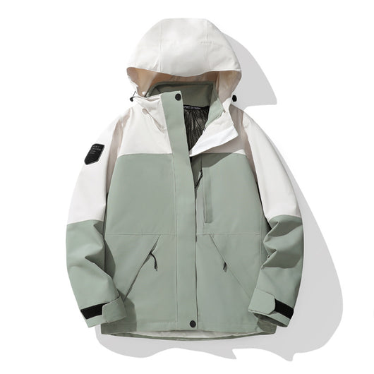 Abrigo Desmontable Impermeable Otoño-Invierno Unisex con Forro Adhesivo - Image 7