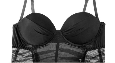 Conjunto Camisón Malla con Soporte Push-Up y Almohadillas - Image 7
