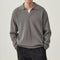 Men's Loose Solid Color Long Sleeve T-Shirt