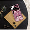 Funda para Teléfono Estilo Minimalista con Estampado de Chica
