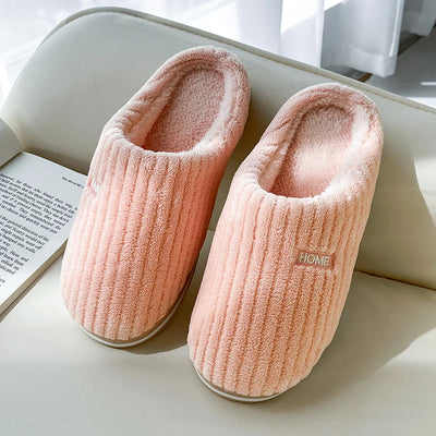 Pantuflas de Algodón Cálidas con Suela Antideslizante para Pareja - Image 7