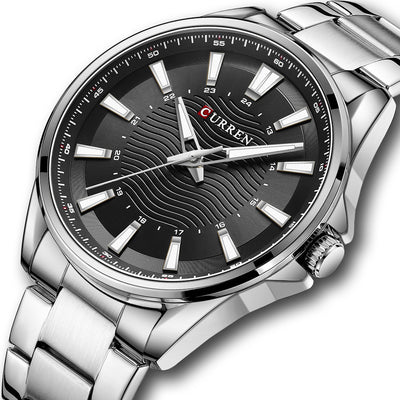 Reloj de Negocios para Hombre con Correa de Acero Inoxidable - Image 4