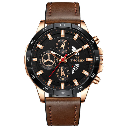 Reloj Deportivo Multifuncional para Hombre con Seis Agujas y Tres Esferas - Image 17