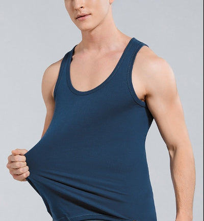 Musculosa Deportiva de Algodón para Hombre Primavera-Verano - Image 9