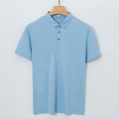 Polo Manga Corta de Algodón Mercerizado para Hombre - Calidad Premium 120 Hilos - Image 7