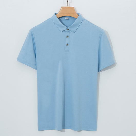 Polo Manga Corta de Algodón Mercerizado para Hombre - Calidad Premium 120 Hilos - Image 7