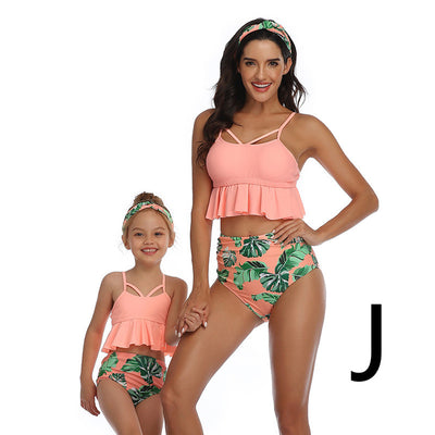 Traje de Baño Coordinado Familia - Bikini Dividido Moderno y Elegante - Image 15