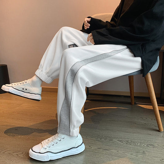 Pantalones Deportivos Holgados Masculinos Estilo Otoño Invierno con Personalidad