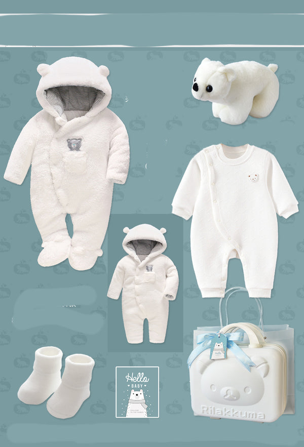 Pijama Enterizo Acolchado de Polar con Diseño Oso para Hombre y Mujer - Image 5