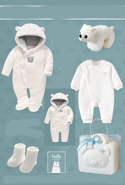 Pijama Enterizo Acolchado de Polar con Diseño Oso para Hombre y Mujer - Image 5